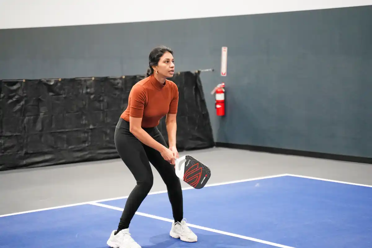 Pickleball Tournament Action